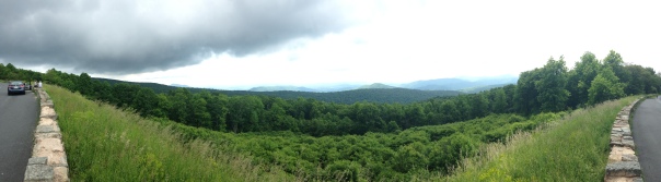 Panoramic view from Rattlesnake Point Overlook